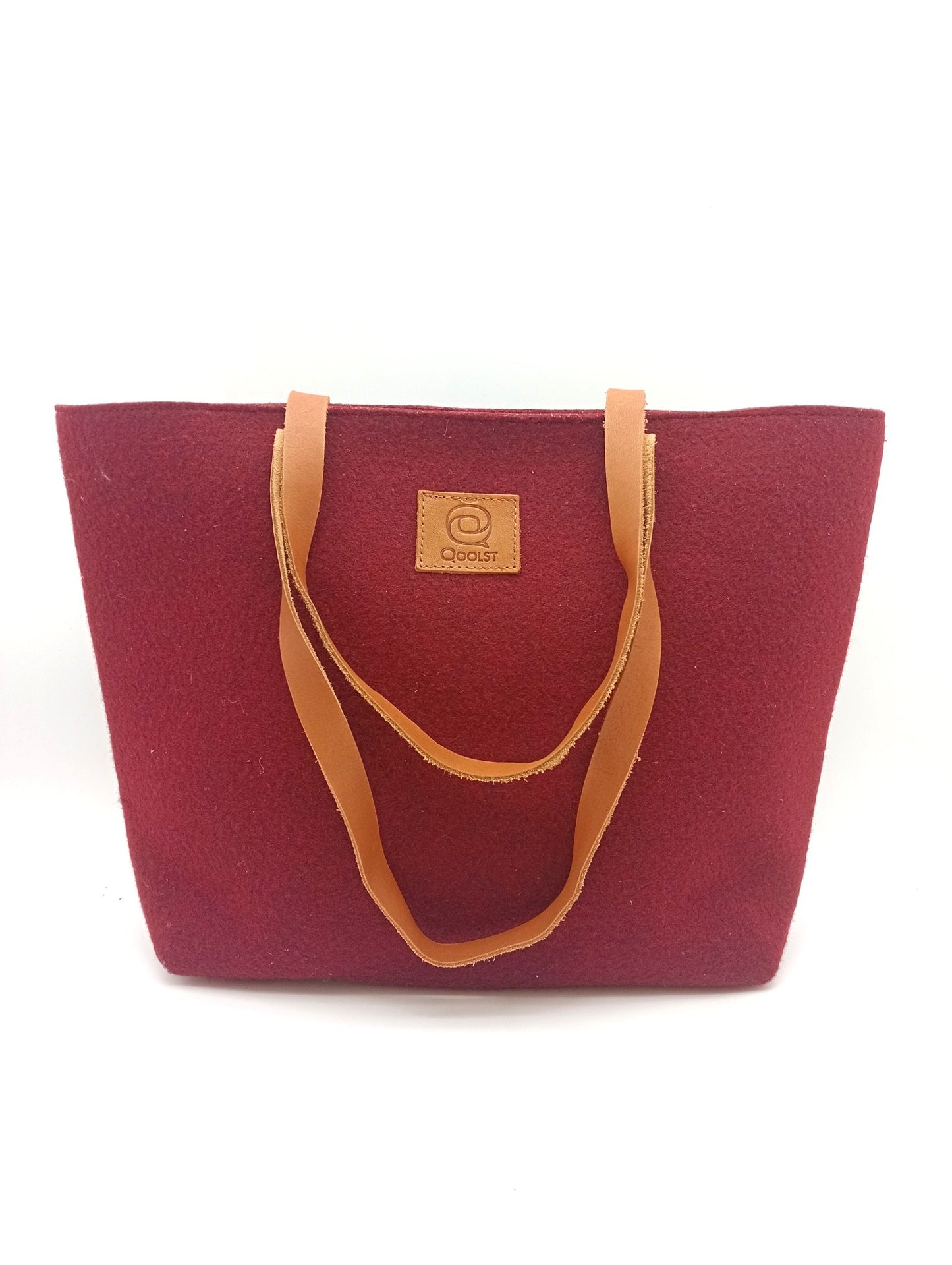 Sac cabas à bandoulière et à main en feutre recyclé Qoolst pour femme