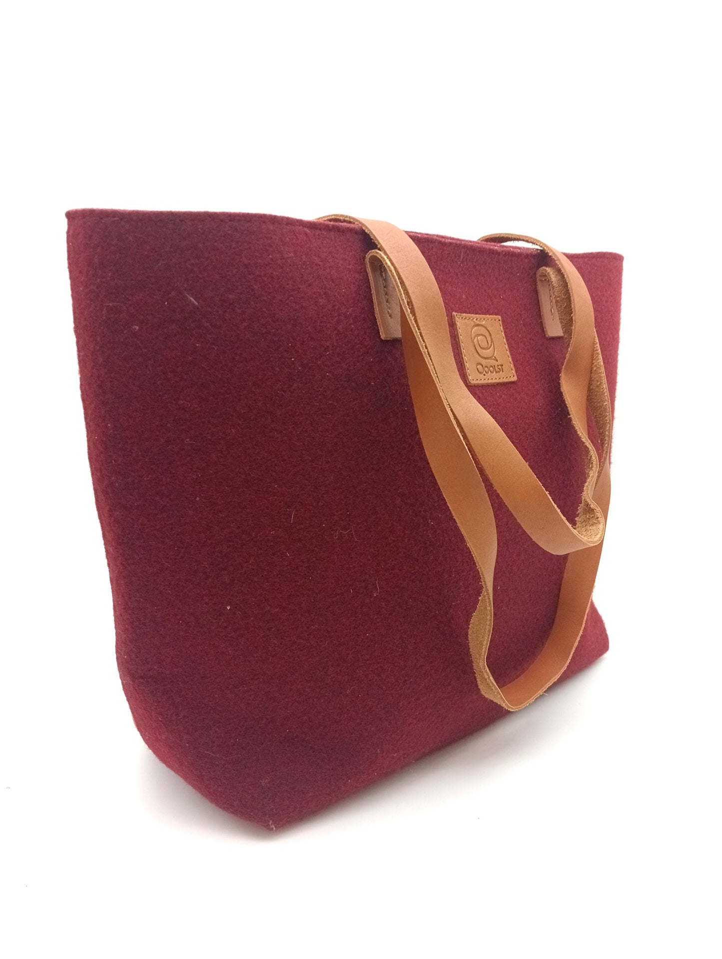 Sac cabas à bandoulière et à main en feutre recyclé Qoolst pour femme