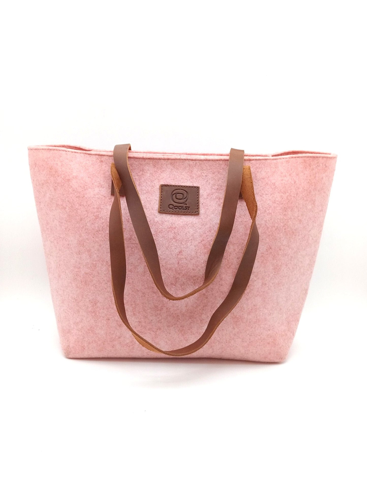 Sac cabas à bandoulière et à main en feutre recyclé Qoolst pour femme