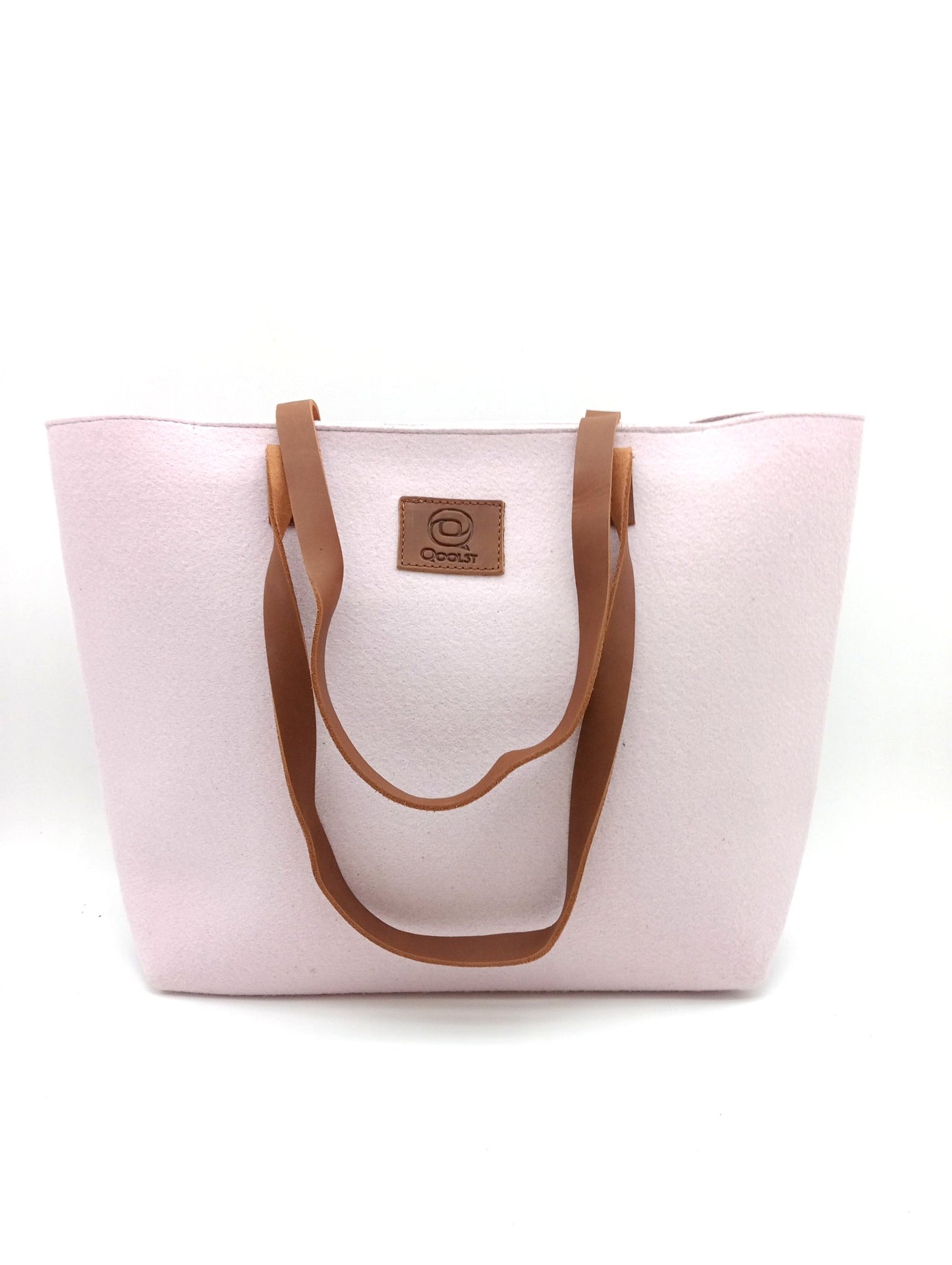 Sac cabas à bandoulière et à main en feutre recyclé Qoolst pour femme