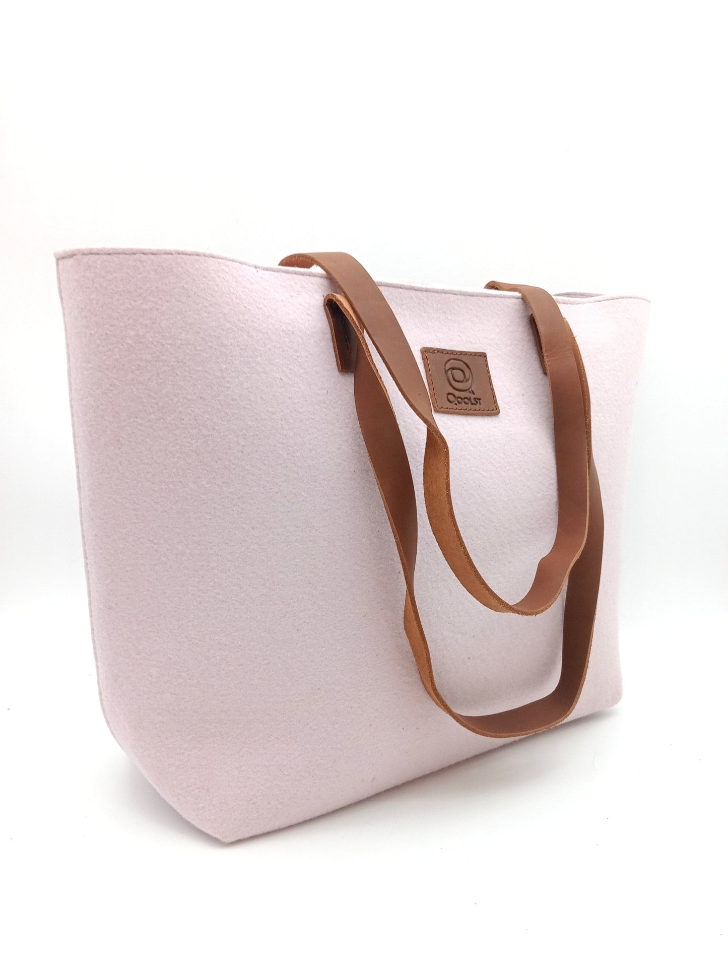Sac cabas à bandoulière et à main en feutre recyclé Qoolst pour femme