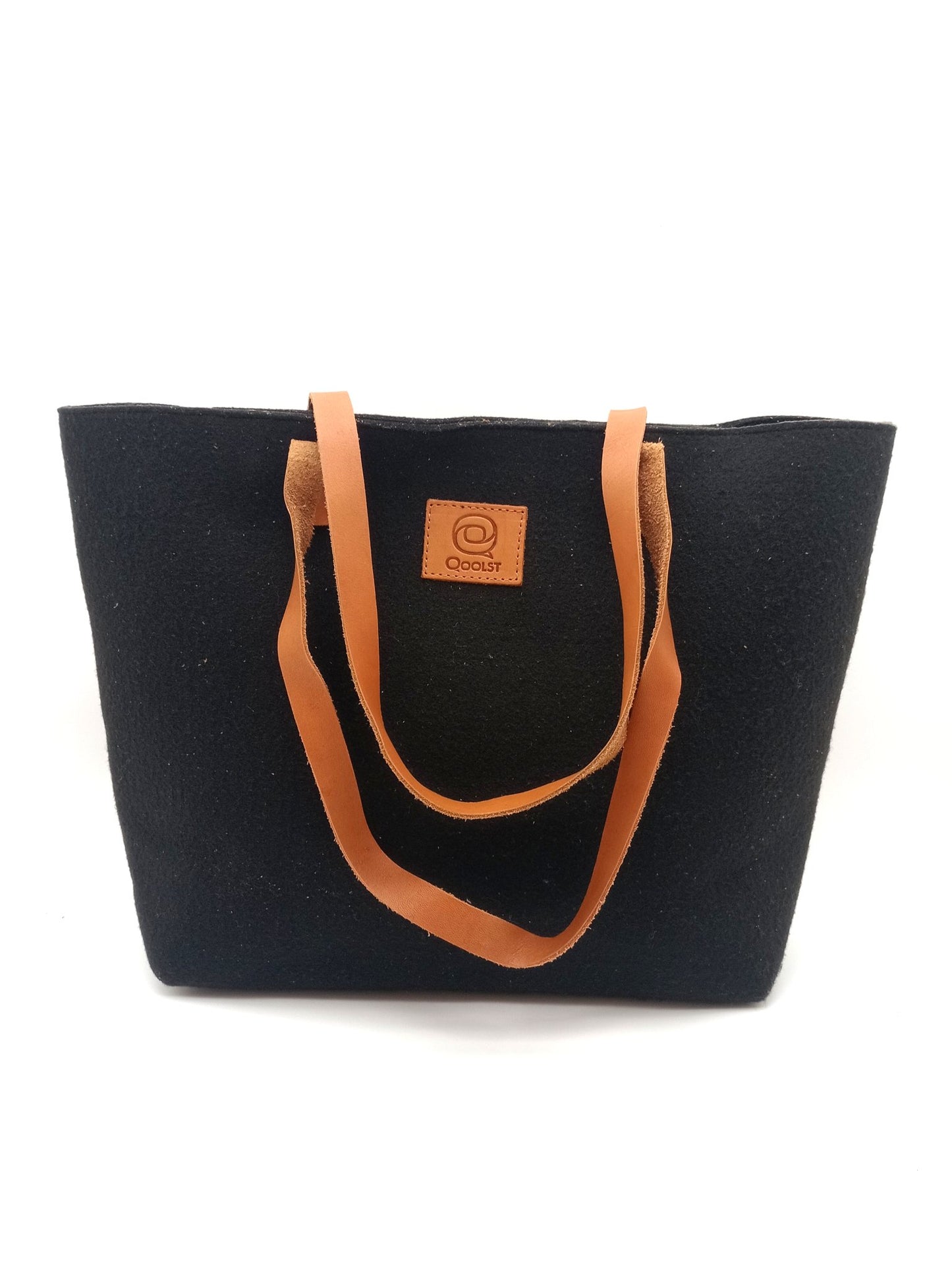 Sac cabas à bandoulière et à main en feutre recyclé Qoolst pour femme