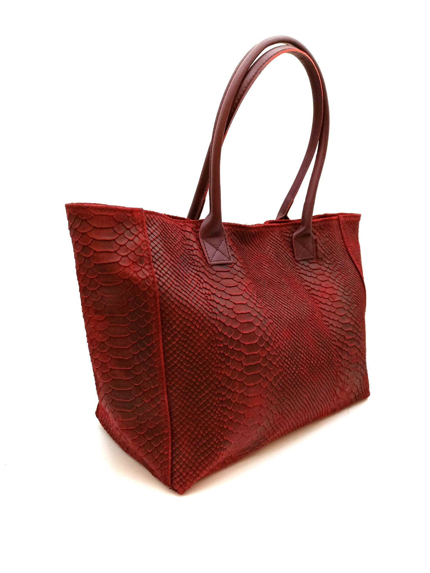 Big Snake Qoolst Sac à bandoulière et sac à main en cuir pour femme