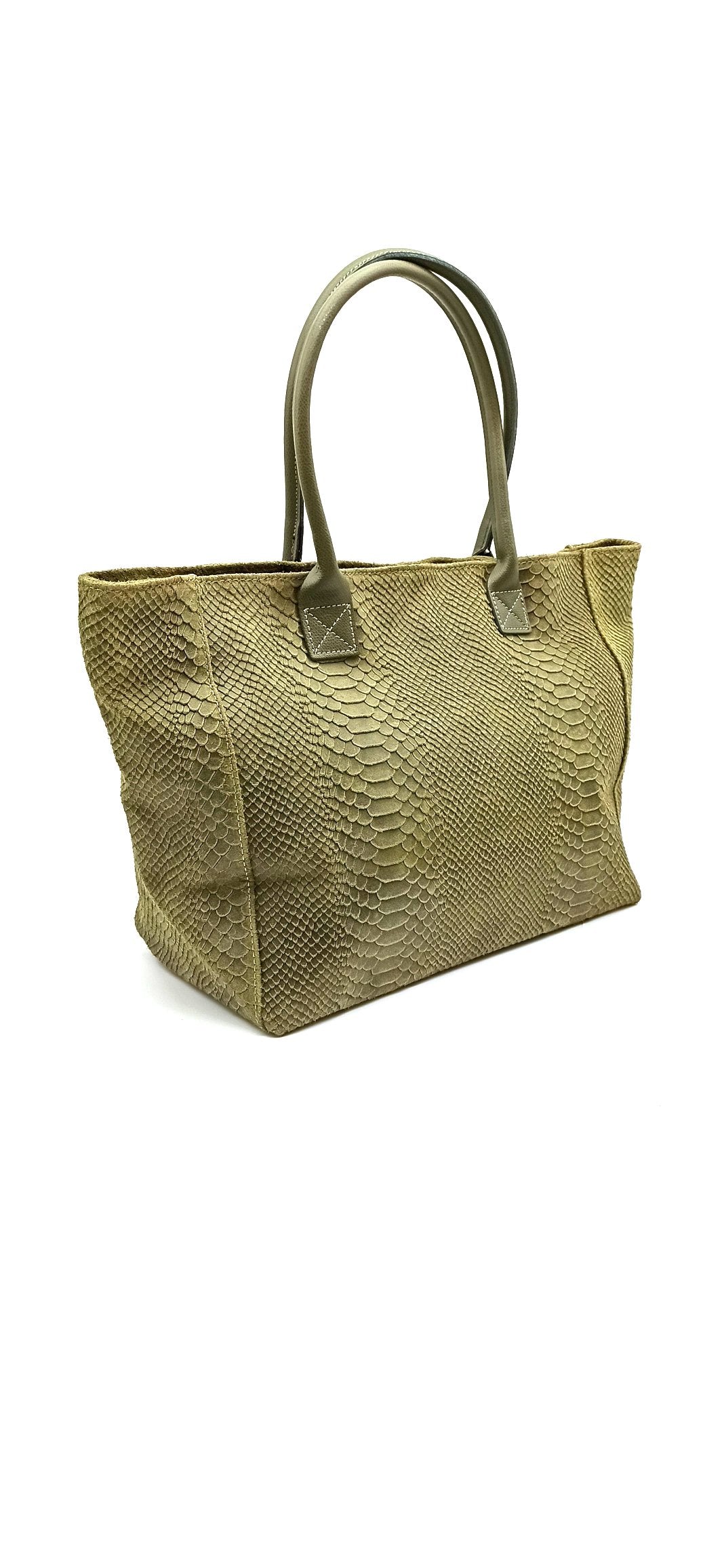 Big Snake Qoolst Sac à bandoulière et sac à main en cuir pour femme