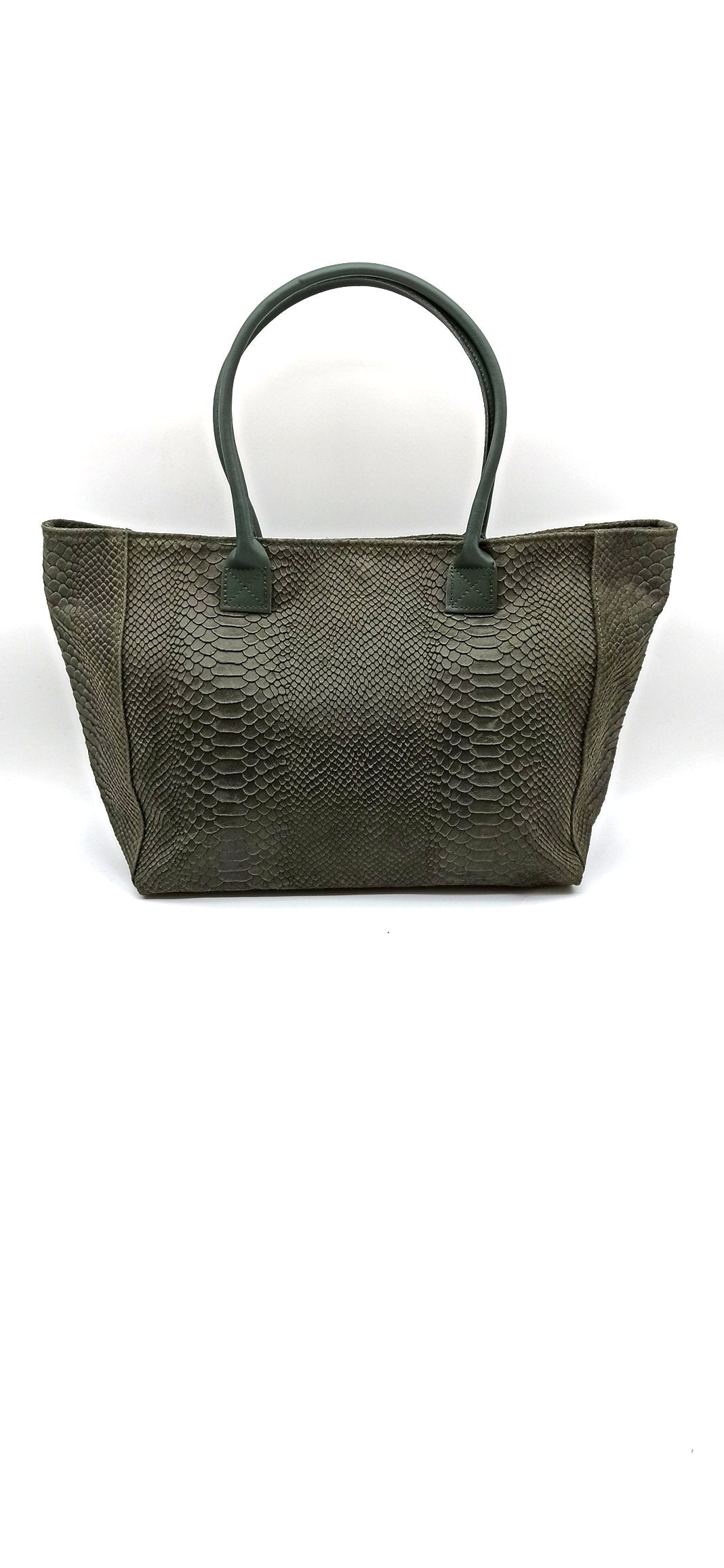 Big Snake Qoolst Sac à bandoulière et sac à main en cuir pour femme