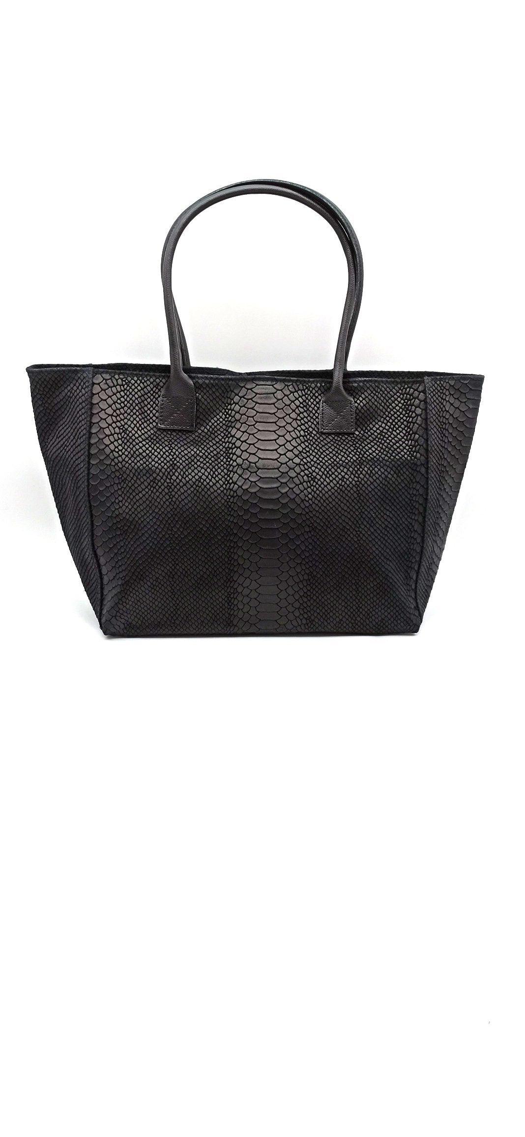 Big Snake Qoolst Sac à bandoulière et sac à main en cuir pour femme