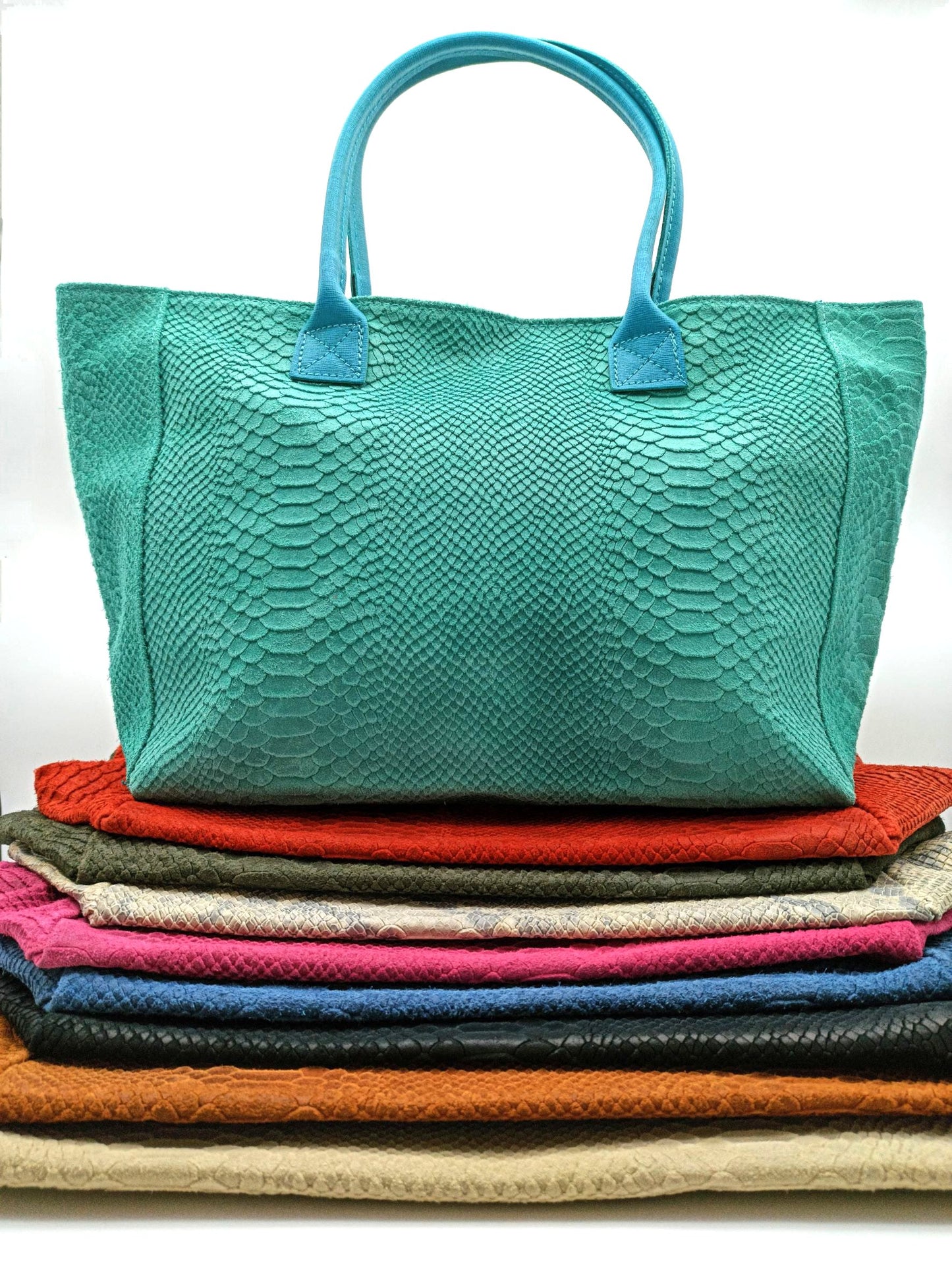 Big Snake Qoolst Sac à bandoulière et sac à main en cuir pour femme