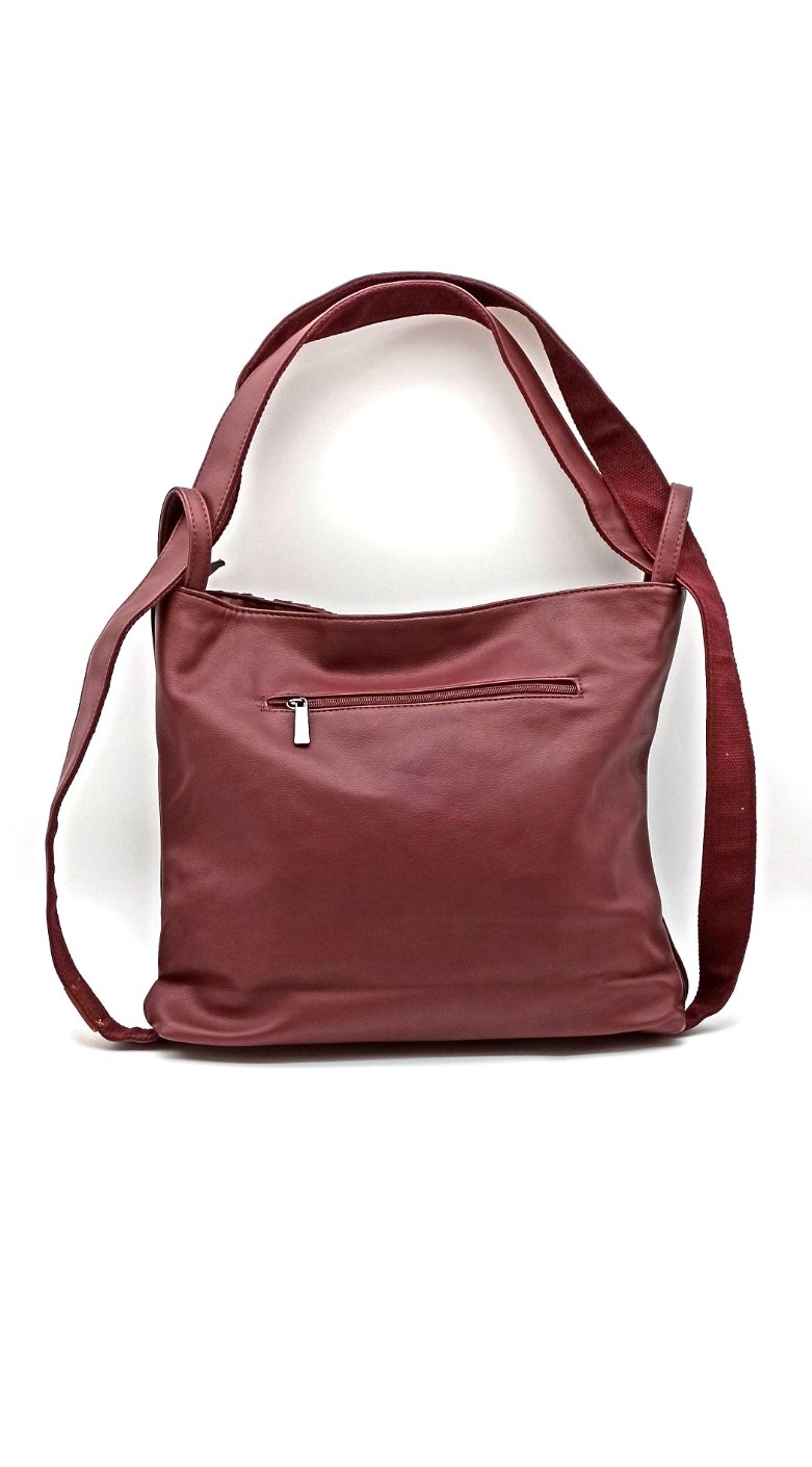 Sac à dos Qoolst Rubber Touch pour hommes et femmes