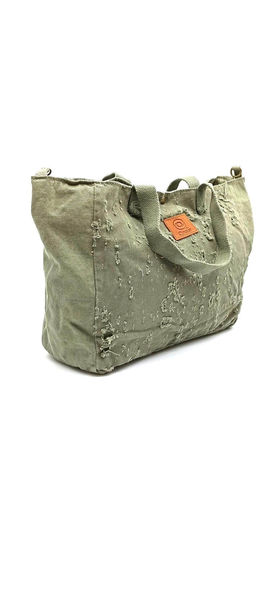 Qoolst sac à bandoulière et à main en coton pour jeunes femmes