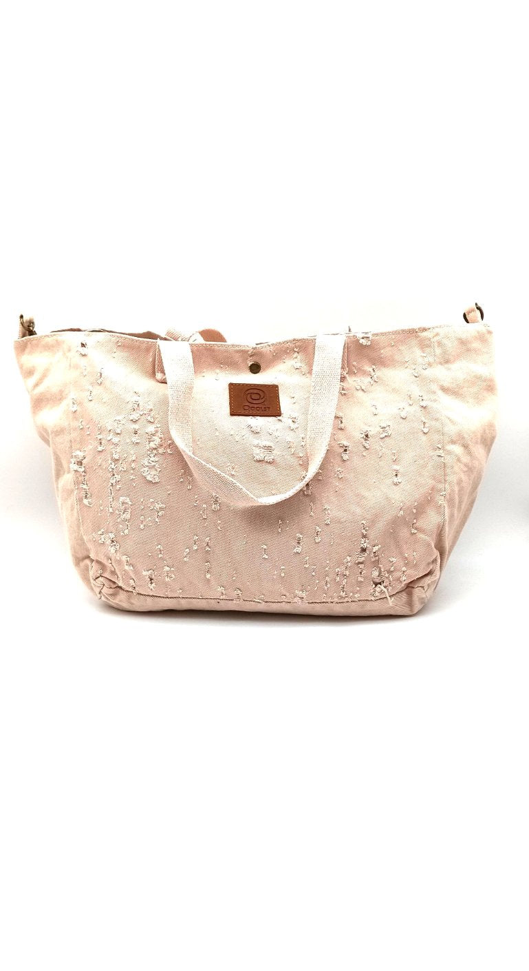 Qoolst sac à bandoulière et à main en coton pour jeunes femmes