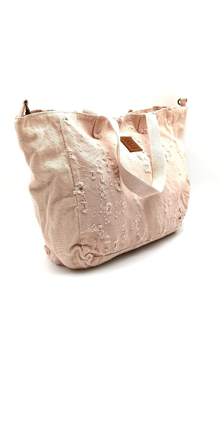 Qoolst sac à bandoulière et à main en coton pour jeunes femmes