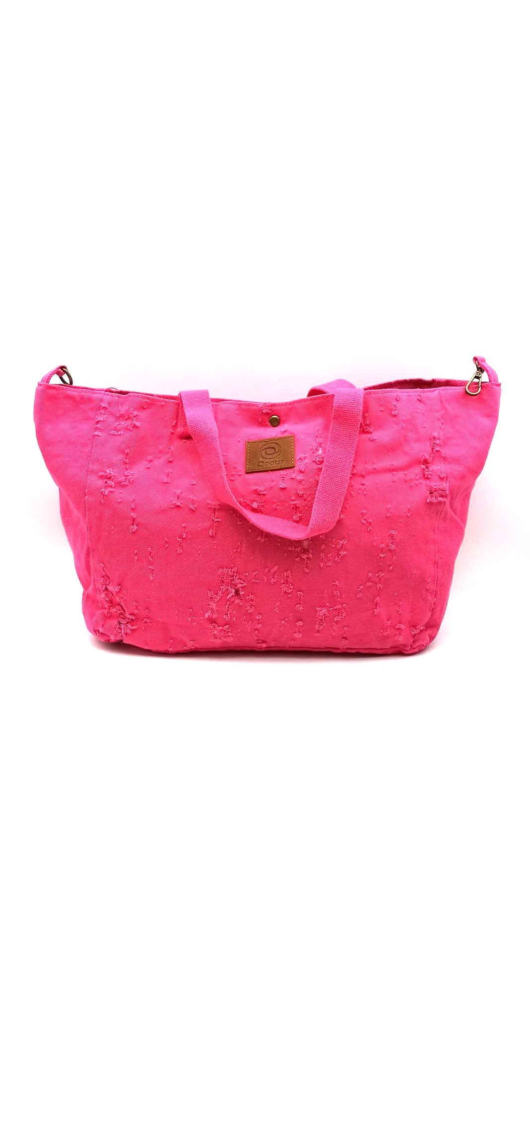 Qoolst sac à bandoulière et à main en coton pour jeunes femmes