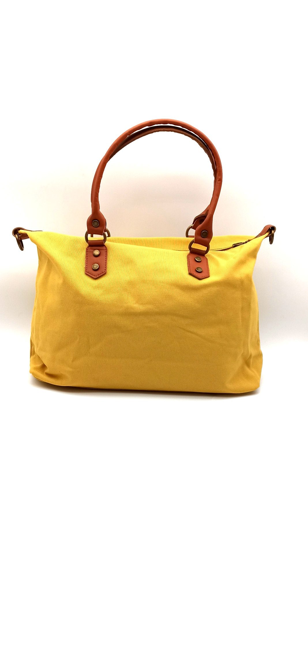 Baggy sac à bandoulière shopper unisexe en coton et cuir régénéré Qoolst pour femmes et hommes