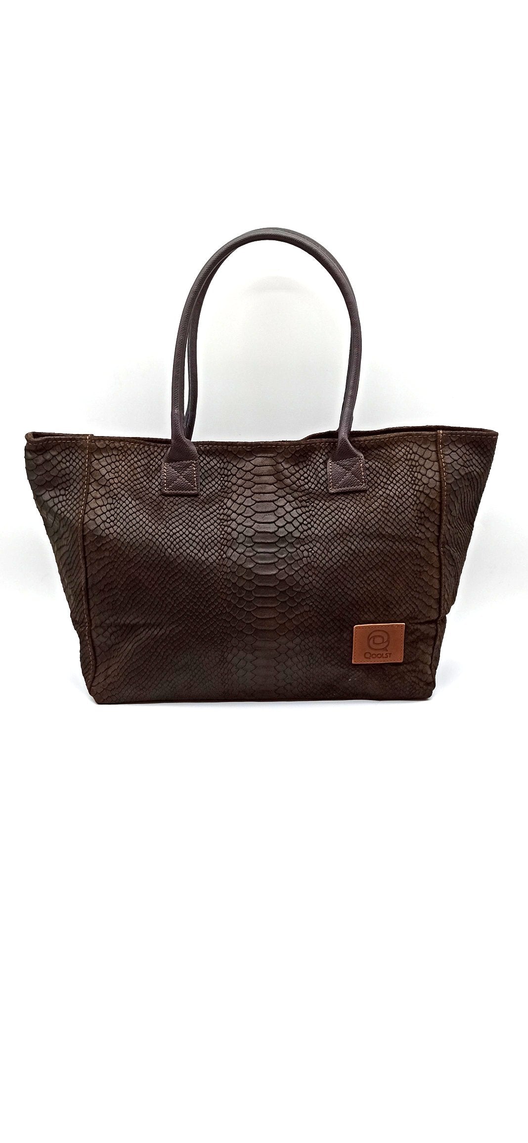 Big Snake Qoolst Sac à bandoulière et sac à main en cuir pour femme