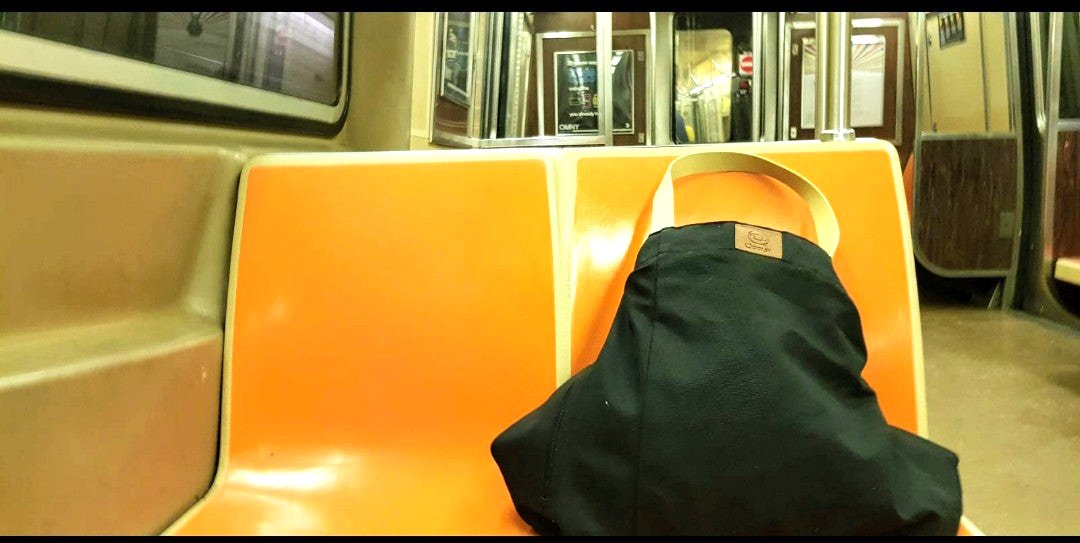 Sac New York femme et homme pour voyager et faire du shopping Qoolst
