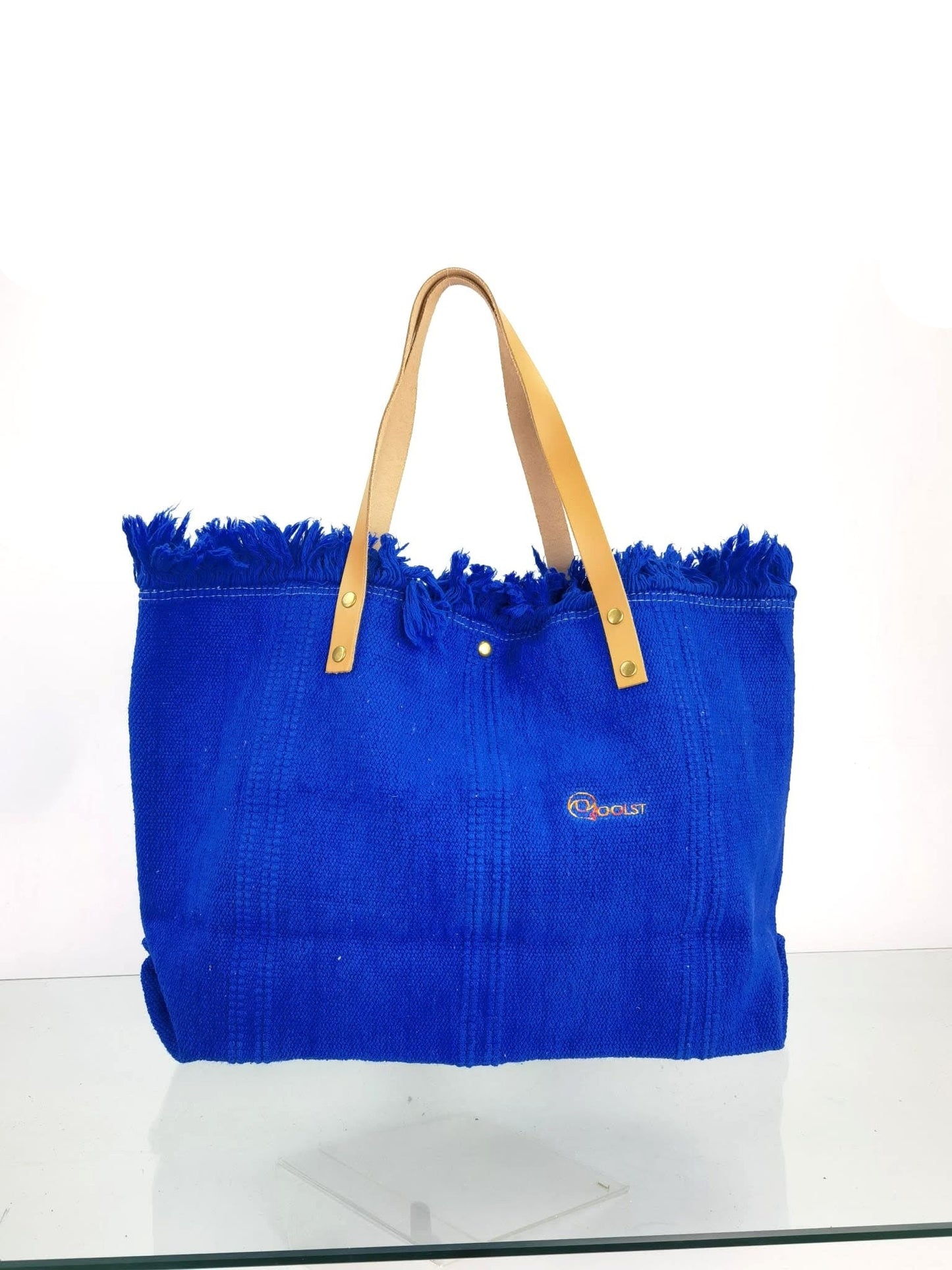 Sac en coton femme Qoolst shopper XL