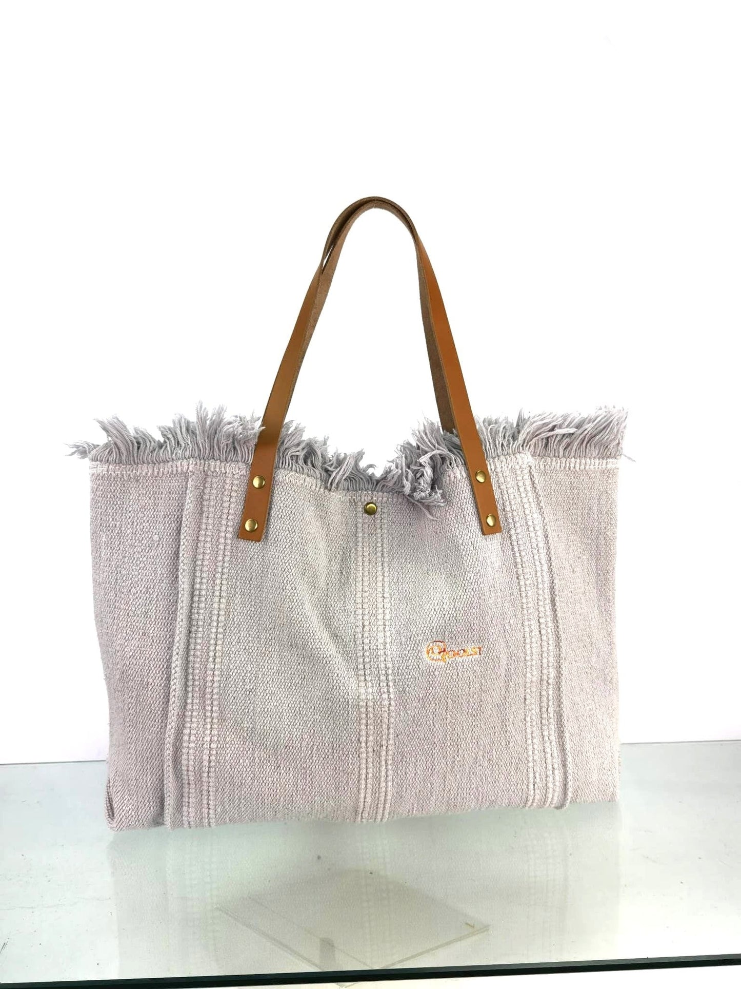 Sac en coton femme Qoolst shopper XL