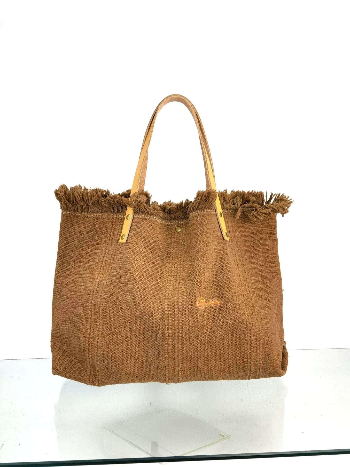 Sac en coton femme Qoolst shopper XL