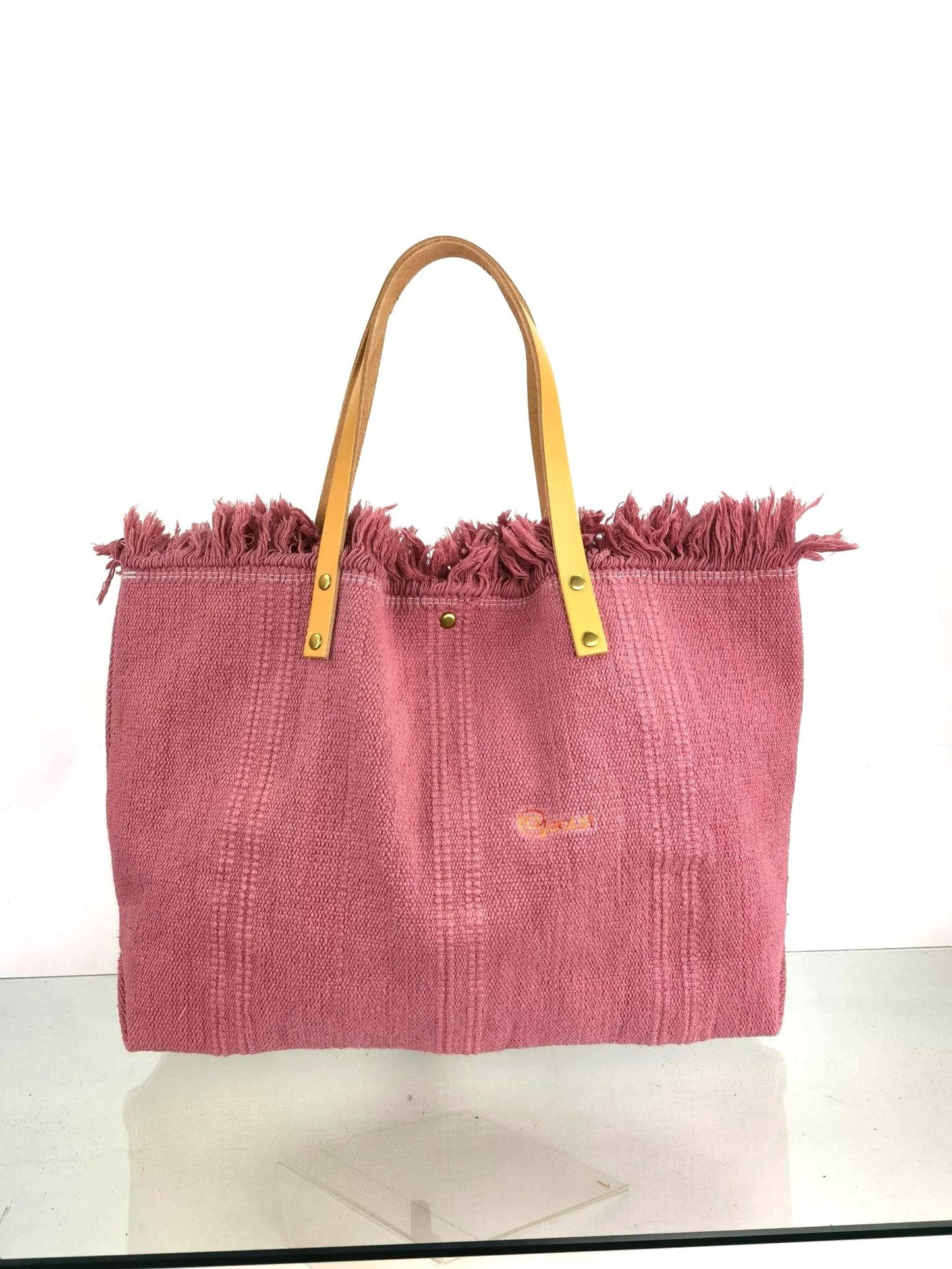 Sac en coton femme Qoolst shopper XL