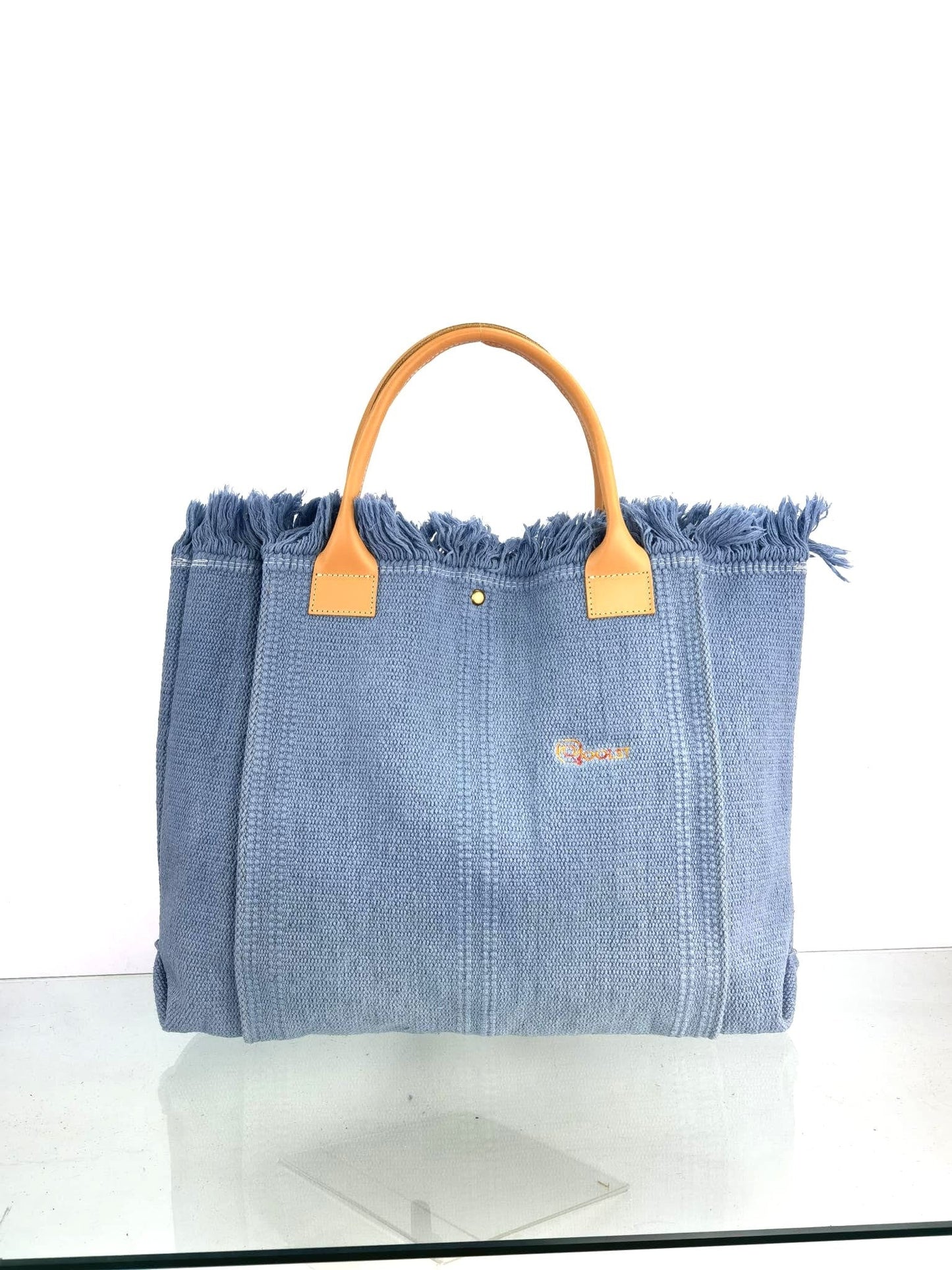 Sac femme en coton Qoolst Shopper XL avec poignée