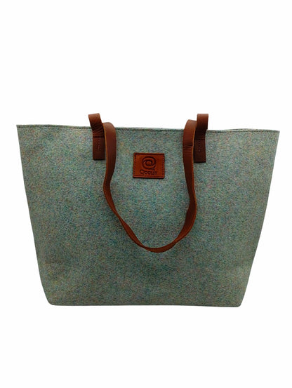 Sac cabas à bandoulière et à main en feutre recyclé Qoolst pour femme 