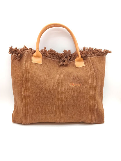 Qoolst Shopper XL cotton women's bag with handle
