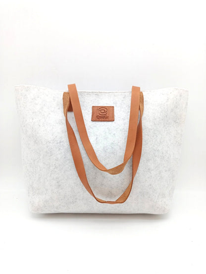 Qoolst Recycled Felt Women's Shoulder and Hand Shopper Bag 